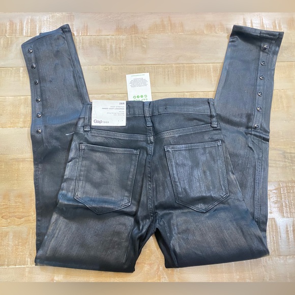 GAP 1969 High Stretch Inner Cozy Leggings NWT - Picture 3 of 13